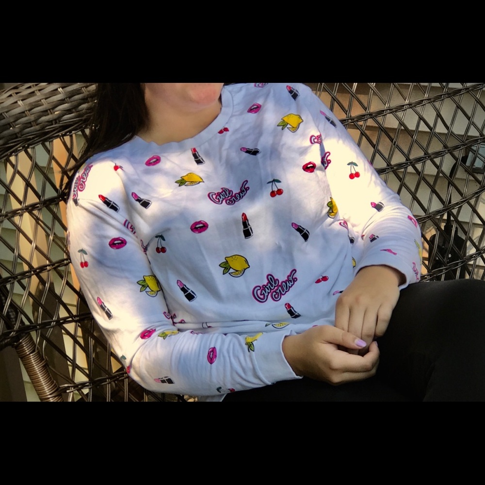 Cropped long sleeve